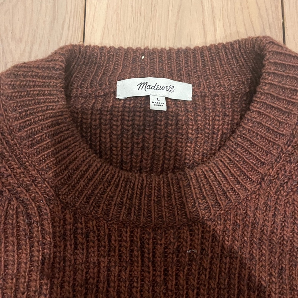 Mens madewell sweater never worn